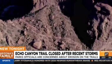 Storm damage shuts down popular hiking trail at Phoenix mountain
