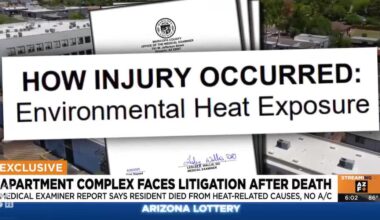 Phoenix apartment complex faces legal action after resident's heat-related death