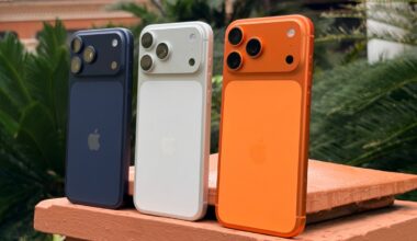 array of iPhone Pro Max