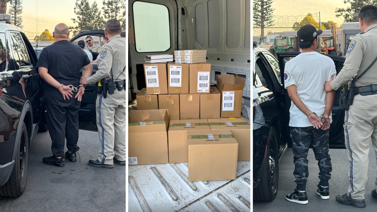 $200K in Stolen Apple Products recovered after CHP traffic stop in Burbank – NBC Los Angeles