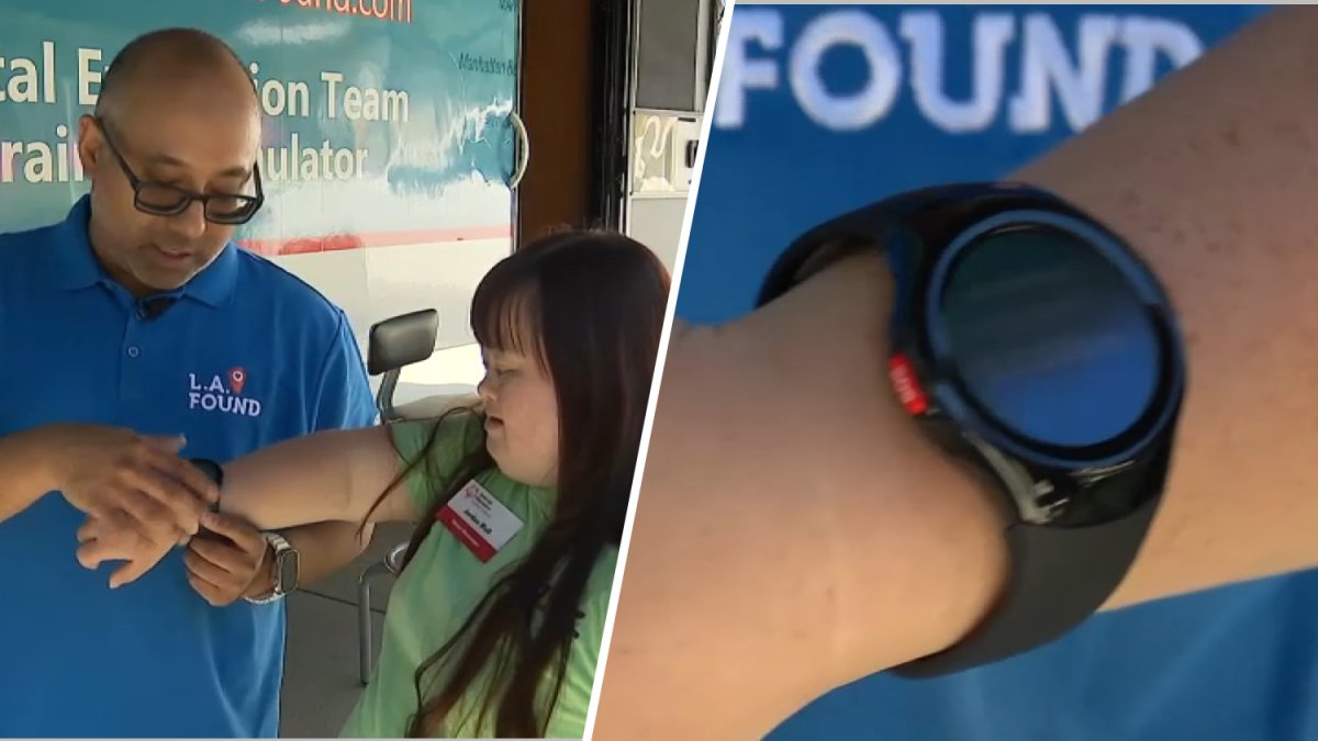 LA Found program gets GPS tracking watches – NBC Los Angeles