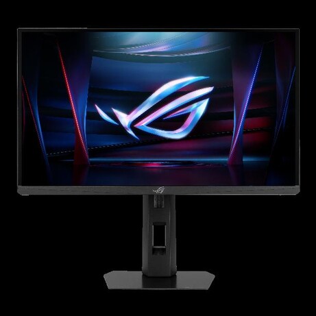ROG Strix XG248QSG Ace on a black background