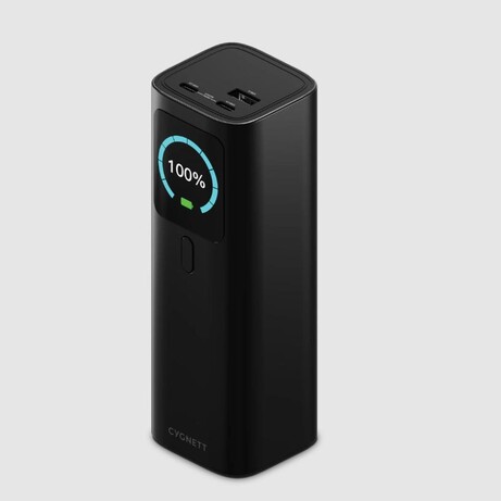 Cygnett HighPWR 148W Laptop Power Bank 27K on a white background
