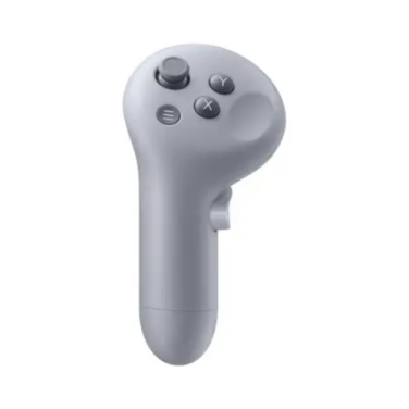 The Galaxy XR's left-handed controller