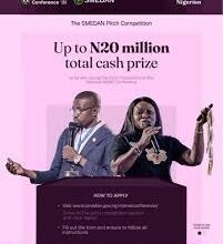 SMEDAN Launches ₦20 Million Pitch Competition for Nigerian Entrepreneurs