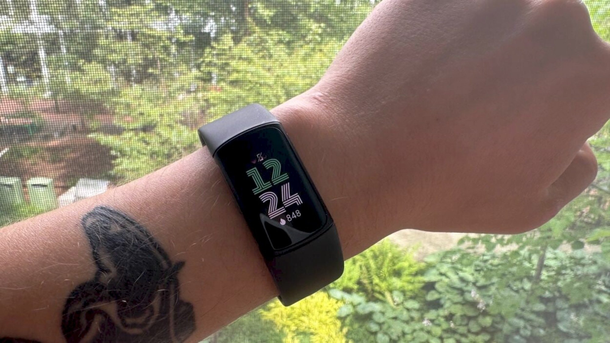 Fitbit Charge 6 on wrist