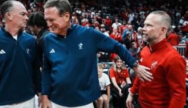 Louisville falls to Kansas in exhibition opener, 90-82