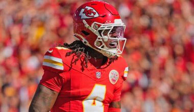 Chiefs vs. Raiders score: Rashee Rice scores twice in return from suspension as Kansas City blanks Las Vegas