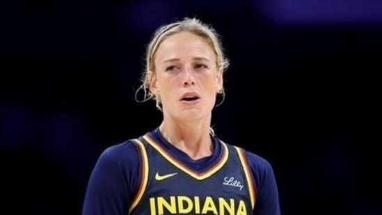 Indiana Fever’s Sophie Cunningham has faced multiple fines this WNBA season.(Getty Images via AFP) Indiana Fever’s Sophie Cunningham has faced multiple fines this WNBA season.(Getty Images via AFP)