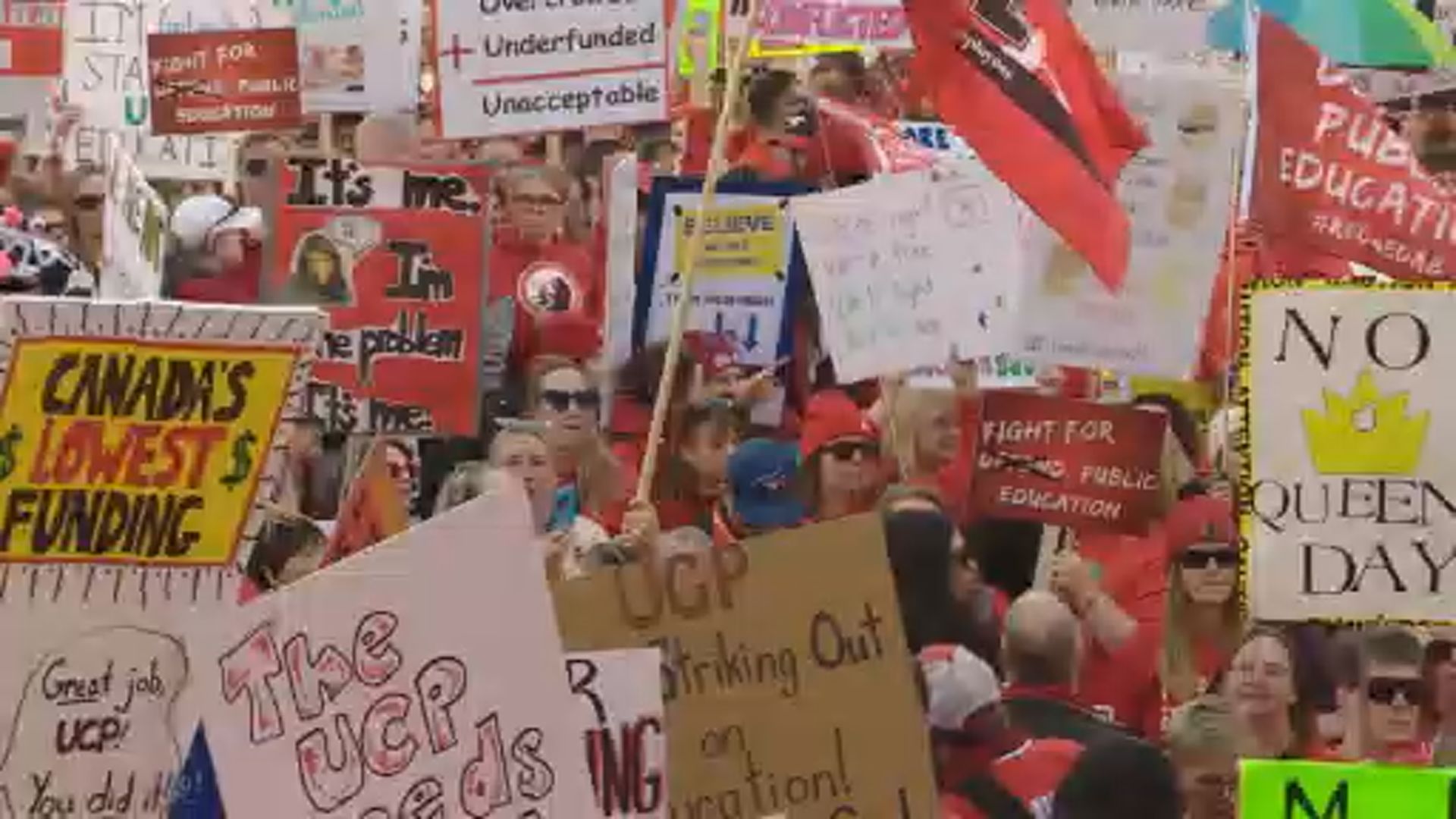 Click to play video: 'Impact of Alberta teachers’ strike on student learning continues to grow '
