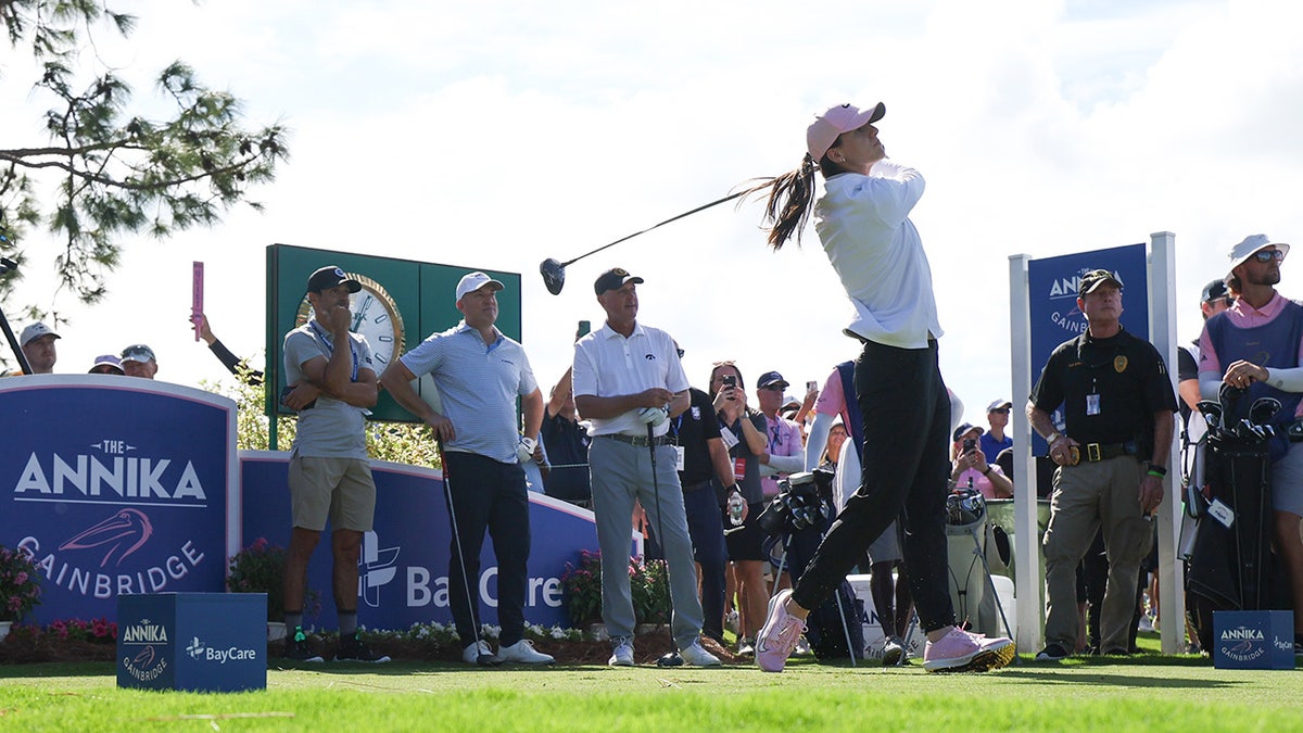 Caitlin Clark at a golf event