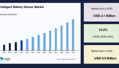 Intelligent Battery Sensor Market Size, Share, Players & Trends by 2034