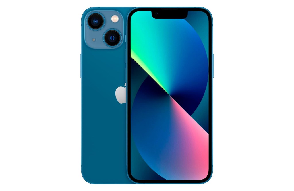 Apple iPhone 13 Mini, 128GB, Blue - Unlocked (Renewed)
