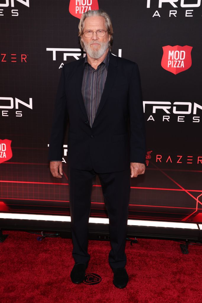 Jeff Bridges attends the "Tron: Ares" premiere