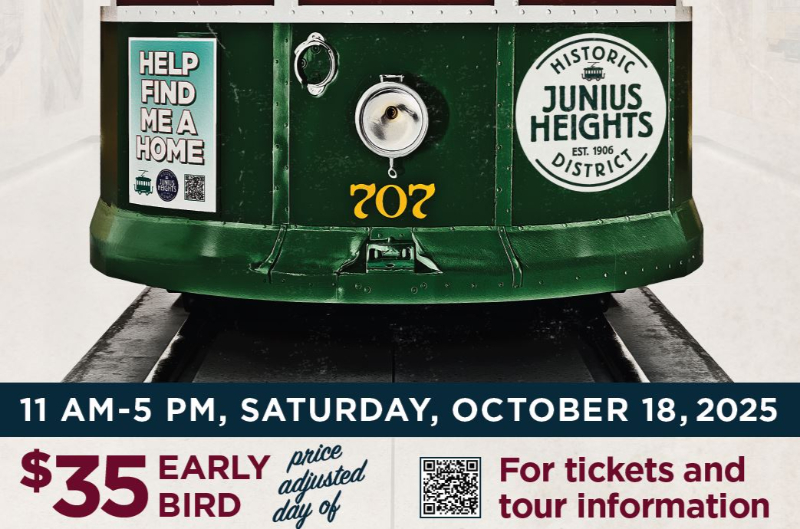 Junius Heights Saturday Stroll, historic district