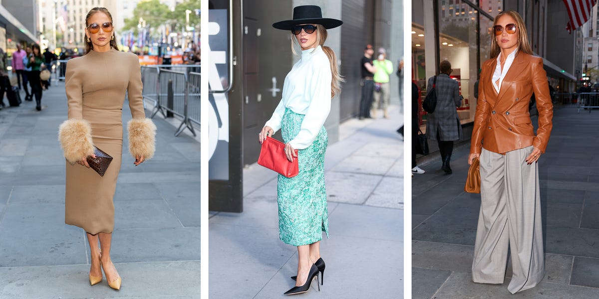 Jennifer Lopez Wows in Three Glamazon Looks in One Day in NYC