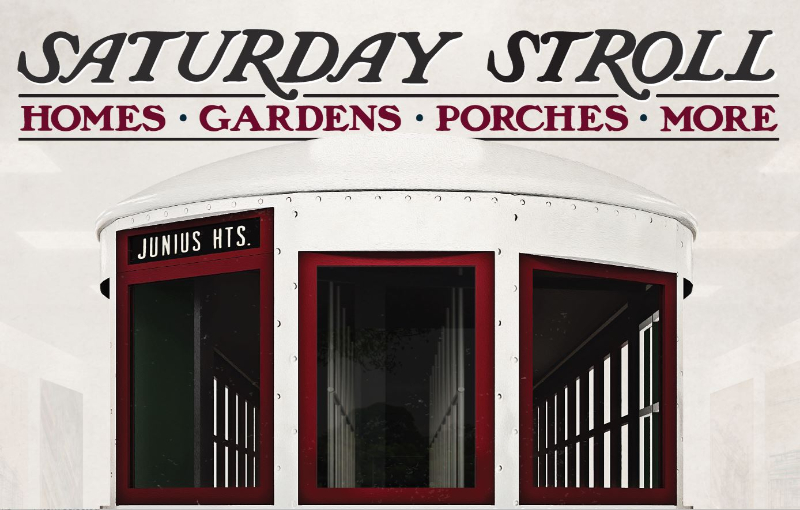 Junius Heights Saturday Stroll, historic district