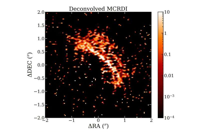 JWST observations discover a debris disk around nearby M dwarf