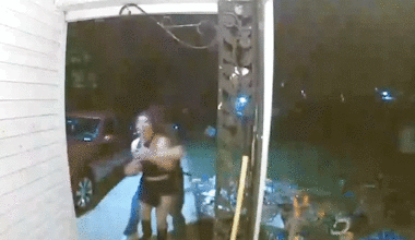 Woman in viral Wichita surveillance video contacts police after incident