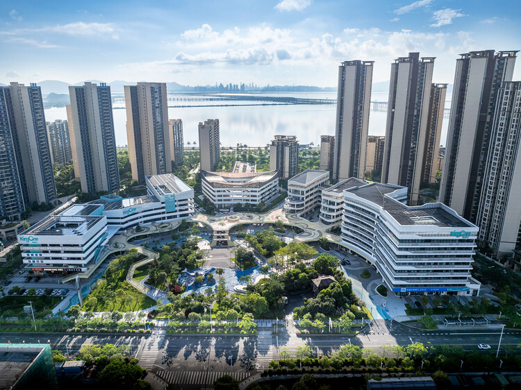 KING ONE Community Center / E+UV - Exterior Photography, Aerial View Photography