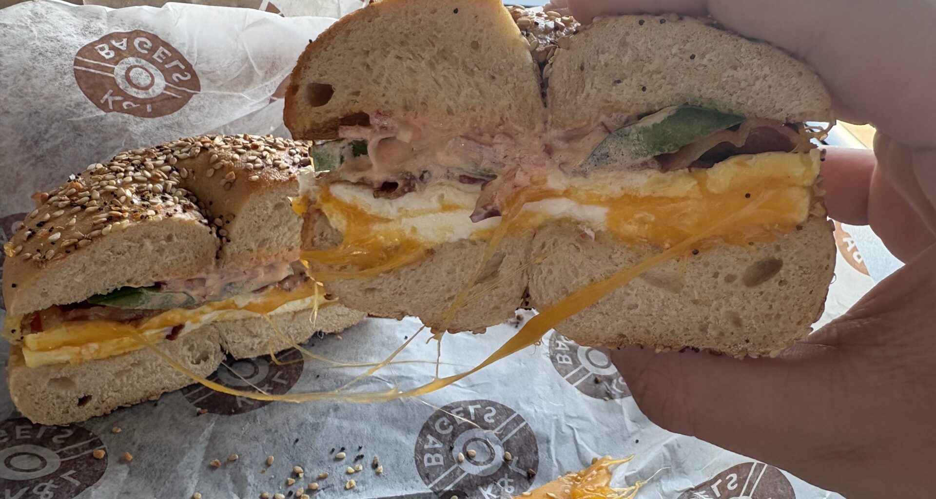 bagels from K&L Bagels