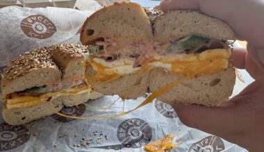 bagels from K&L Bagels