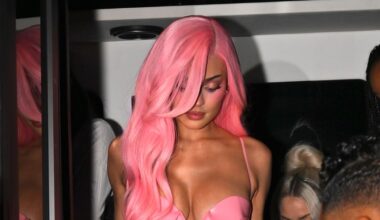 King Kylie Returns for the Kylie Cosmetics Pop Up in LA