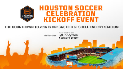 Houston Dynamo Announce Houston Soccer Celebration Kickoff presented by MD Anderson