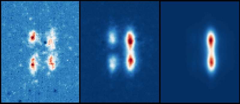 Light particles prefer company