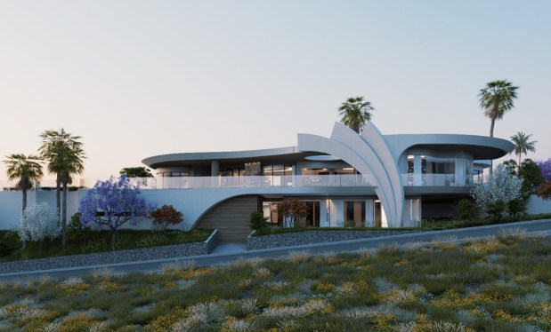 A rendering depicts a proposed home development at 5390 Moonlight Lane in La Jolla. (Screenshot by Ashley Mackin-Solomon)