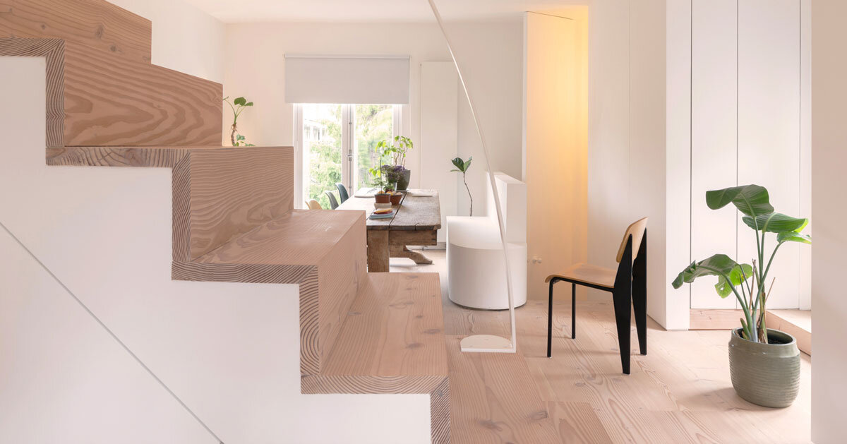 DHaus redesigns a parisian-inspired micro apartment in the heart of london