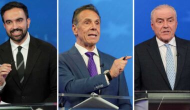 Sunday in the NYC Mayor’s race: Mamdani, Cuomo and Sliwa pack their schedules with TV appearances, town halls, and soccer tournaments