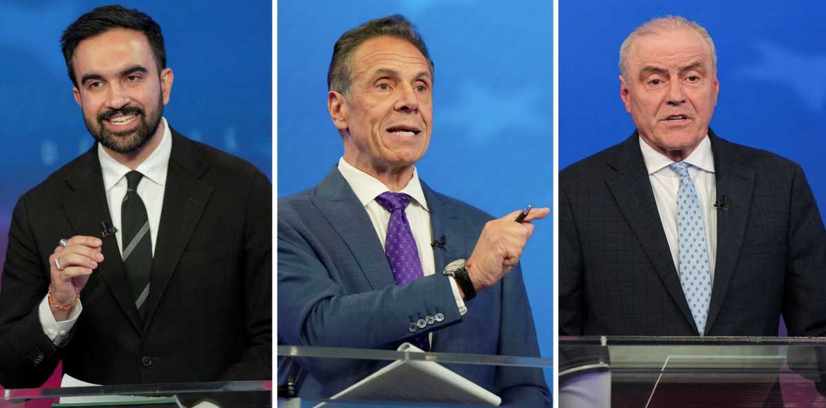 Sunday in the NYC Mayor’s race: Mamdani, Cuomo and Sliwa pack their schedules with TV appearances, town halls, and soccer tournaments