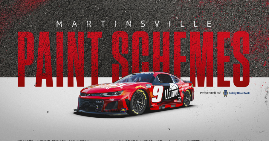 NASCAR paint schemes preview: LLumar, Cincinnati return for Elliott, Byron at Martinsville this weekend