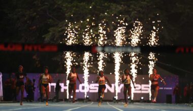 Athlos’s Track and Field Competition Brings Speed, Serena Williams, and Ciara to NYC