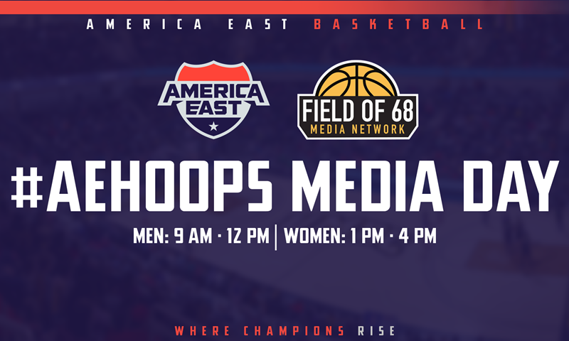 America East Partners with The Field of 68 for #AEHoops Day on Oct. 20