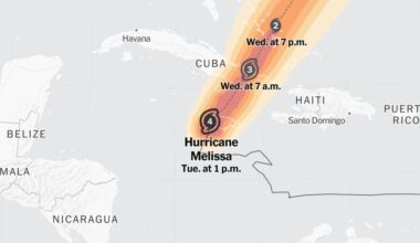 Hurricane Melissa Tracker: Latest Maps, Path and Forecast