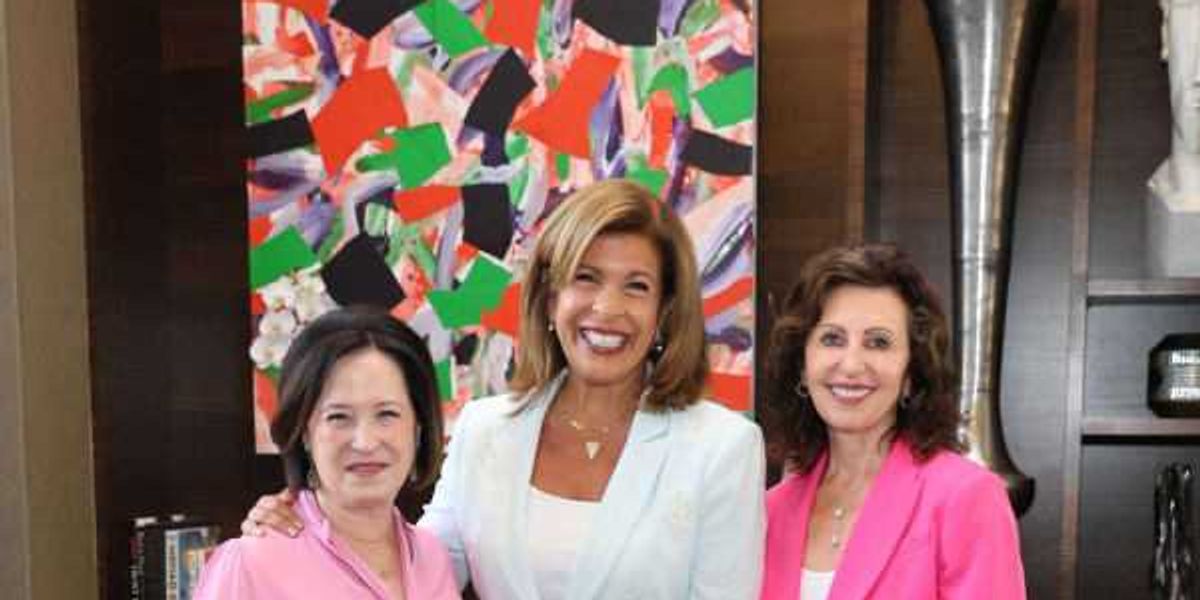 Hoda Kotb brings the razzle dazzle to Houston hospital luncheon