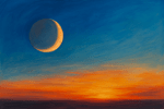 Mercury, Evening Apparition