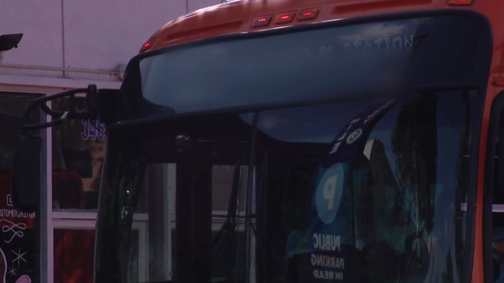 Suspect sought in Metro bus stabbing