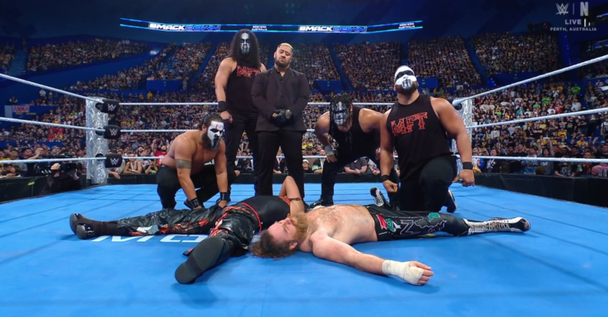 Missing Bloodline member is back and joins MFT, with a wild new look