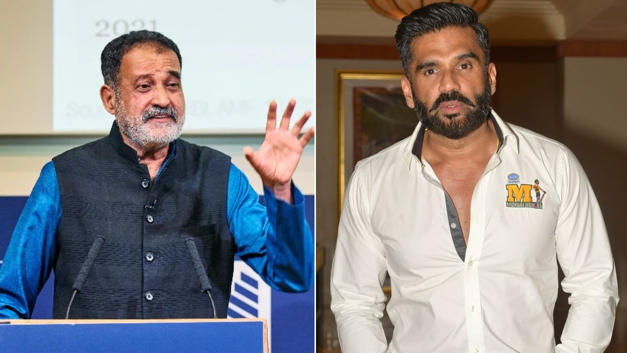 Mohandas Pai and Suniel Shetty pitch Mangaluru for startups, citing talent, lifestyle, beaches, and schools - Karnataka News