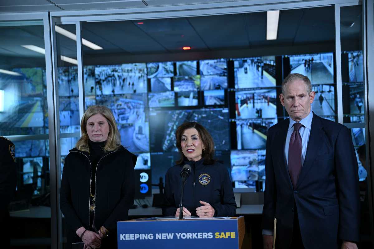 Hochul slams Trump cuts to counterterrorism funding for New York’s public transit safety