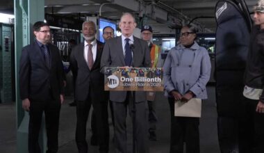 NYC subways celebrate 1 billionth rider in 2025, earlier than last year’s record