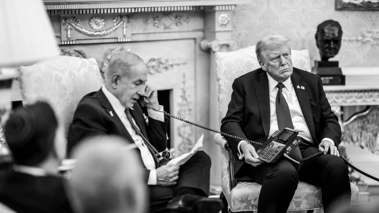 Netanyahu’s apology to Qatar, phone on Trump’s lap: A telling White House photo