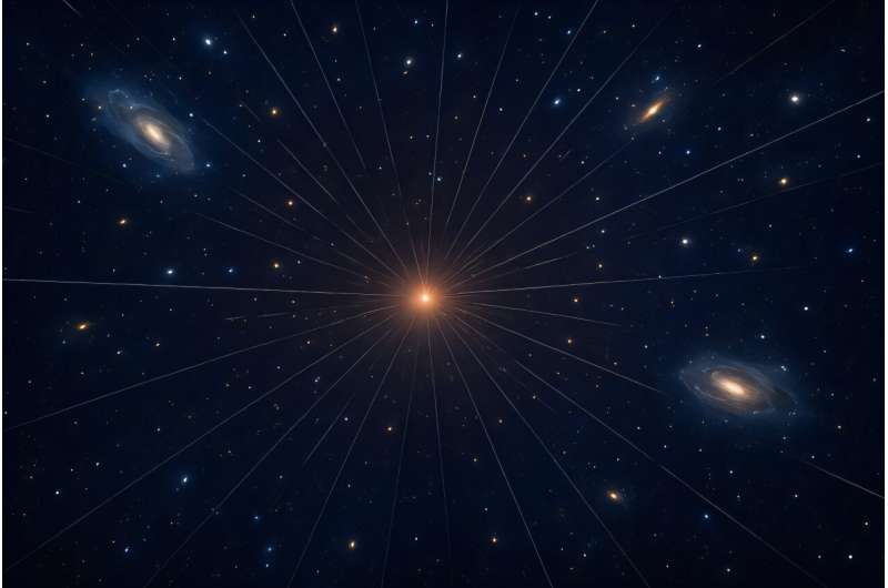 New attempt to explain the accelerated expansion of the universe