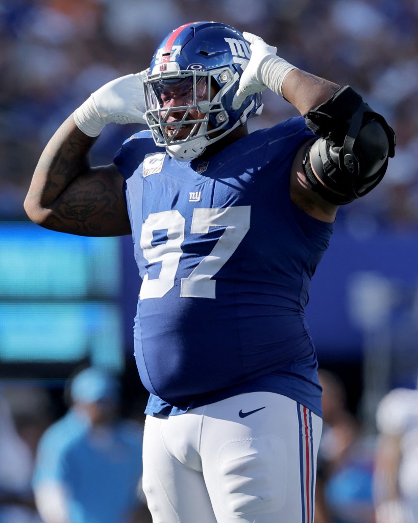 Giants defensive lineman Dexter Lawrence.
