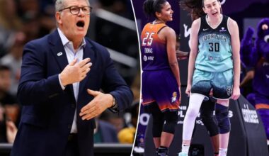 Geno Auriemma isn't concerned with Breanna Stewart's rocky Liberty season