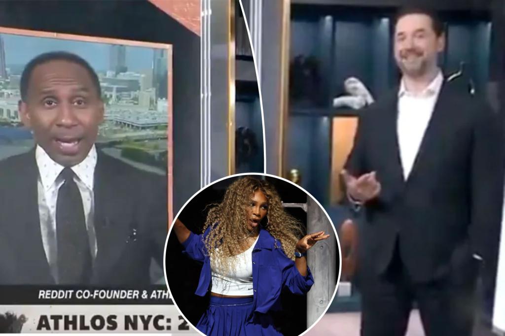 Alexis Ohanian calls out Stephen A. Smith after Serena Williams marriage dig