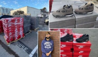 CoolKicks founder Adeel Shams arrested for stolen Nike items in LA warehouse